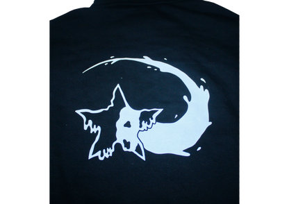 STAPLE HOODIE - BLACK/WHITE