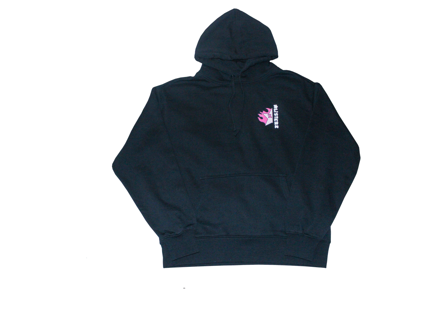SCORCHII HOODIE - BLACK/FLAMING PINK
