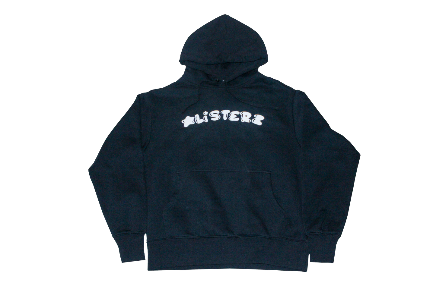 STAPLE HOODIE - BLACK/WHITE