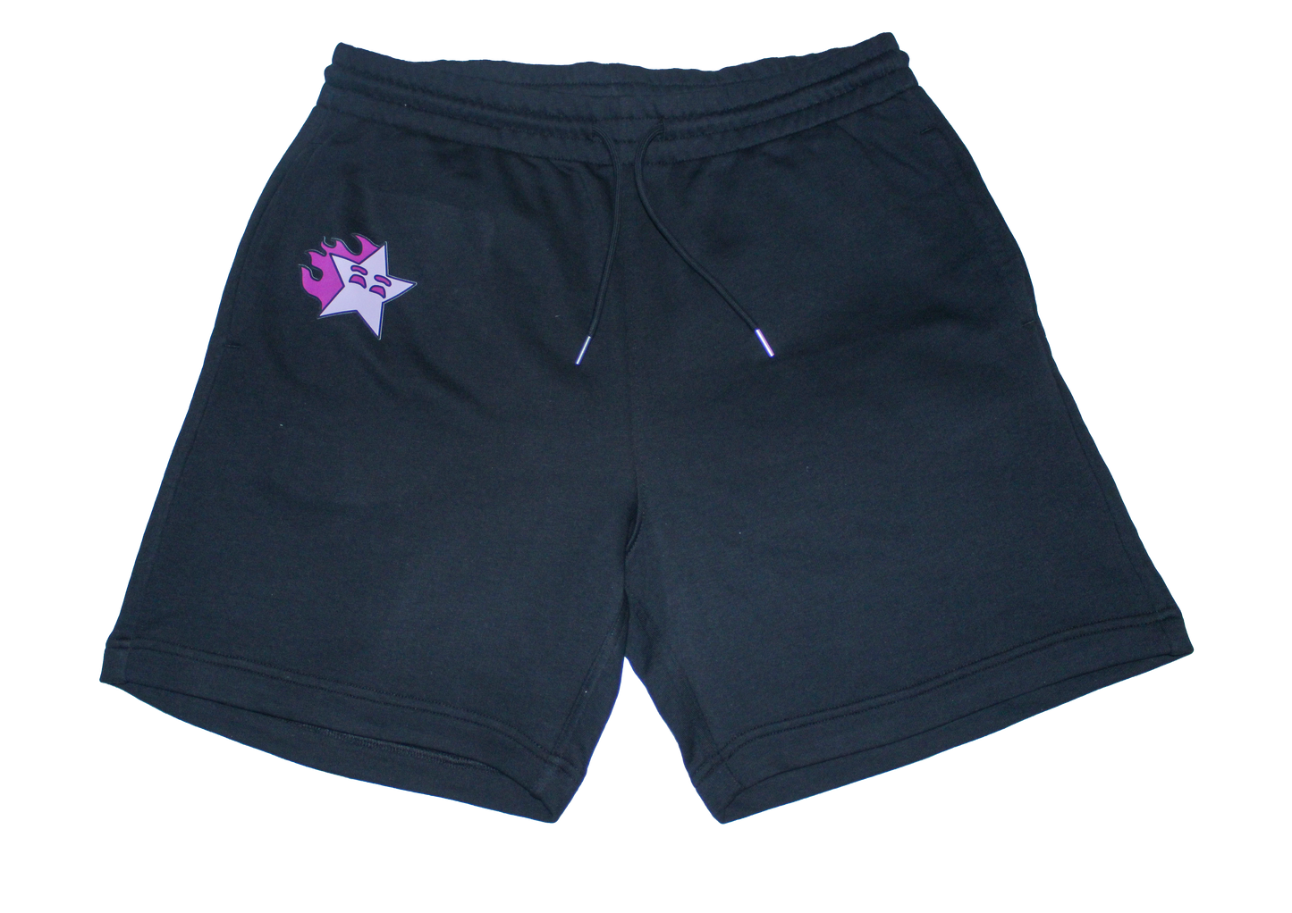 SCORCHII SHORTS - BLACK/FLAMING PINK