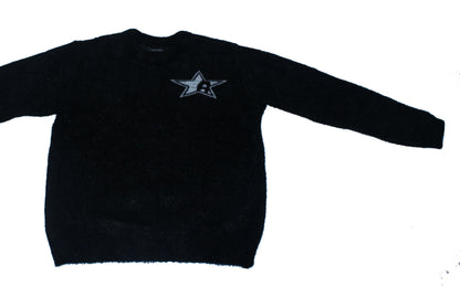 MOHAIR SWEATER - BLACK